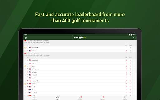 Golf Live 24 - golf scores screenshot 6