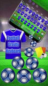 Football Gravity Keyboard Theme screenshot 1