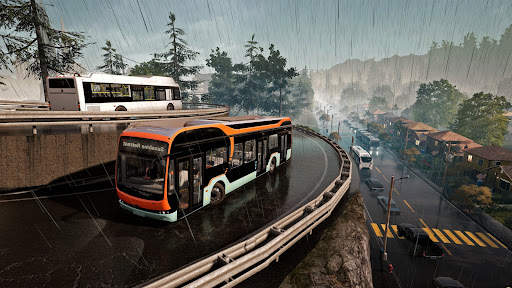 Bus Games 3D City Driving 2023 screenshot 5