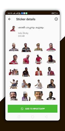Malayalam WAStickers screenshot 2