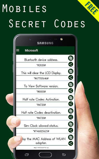 All Mobiles Secret Code screenshot 3