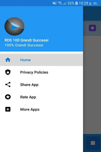 RDS 100 Grandi Successi Gratis Radio App FM Free screenshot 2