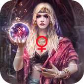 Women Magic Cristal ball logo