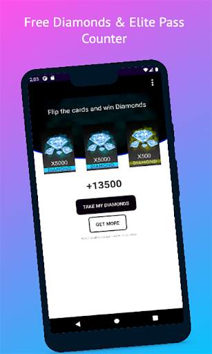 Free Diamonds & Elite Pass For Garena Fire screenshot 2