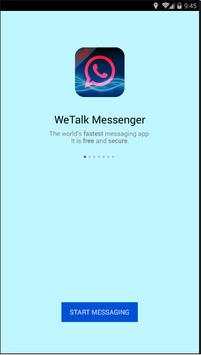 WeTalk Messenger screenshot 1