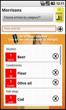 LA LISTA shared shopping list screenshot 5
