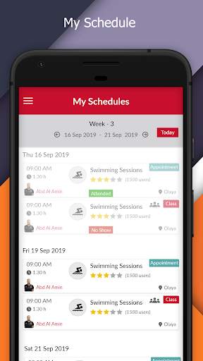 FitnessTime App screenshot 3