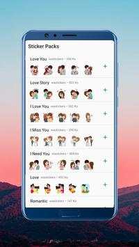 Love Story Stickers screenshot 1