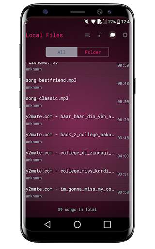 S9 Music Player - MP3 Player for Galaxy S9 screenshot 4
