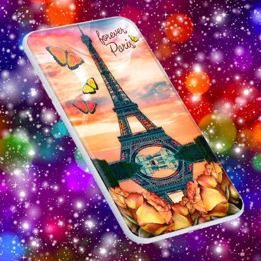 Paris Love Live Wallpaper icon