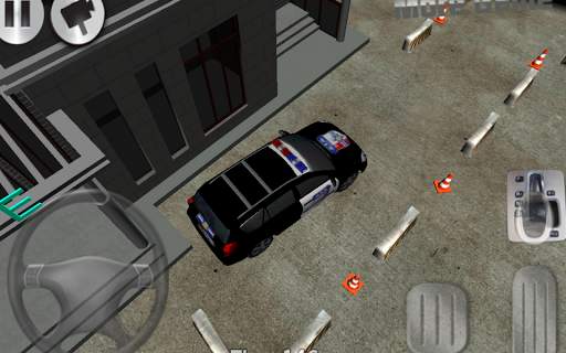 3D Police Car Parking screenshot 2