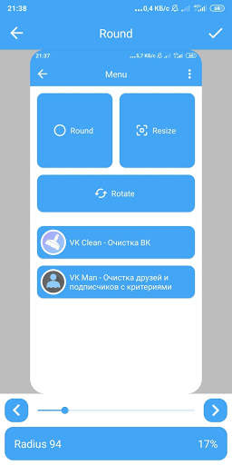 Round Resize Rotate - Edit all the photo screenshot 2