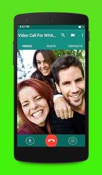 Video call for whatsapp prank screenshot 2