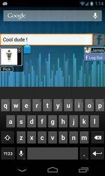 Facebook Status Update Widget screenshot 12