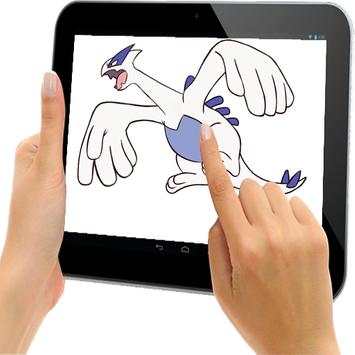 how to draw legendary pokemon screenshot 7