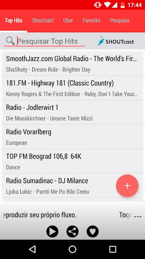 Internet Radio Player screenshot 1