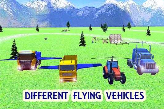 Modern Flying Truck Driving screenshot 6