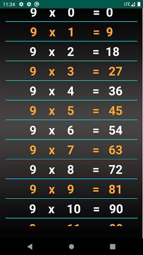 Memorize a tabela de multiplicação rapidamente screenshot 1