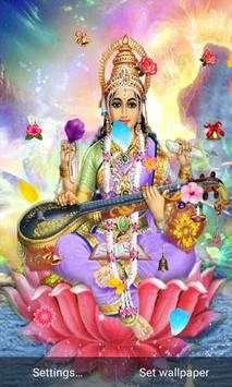 Saraswati Maa Live Wallpaper screenshot 4