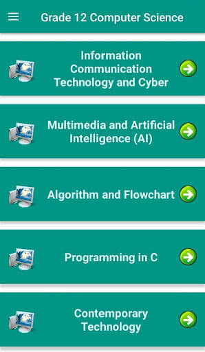 NEB Class 12 Computer Science Notes Offline screenshot 2