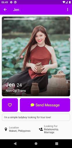 LadyboyTale — Dating for Ladyboys & Men screenshot 1