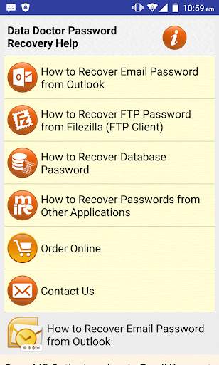 Forgot Password Recovery Help скриншот 1