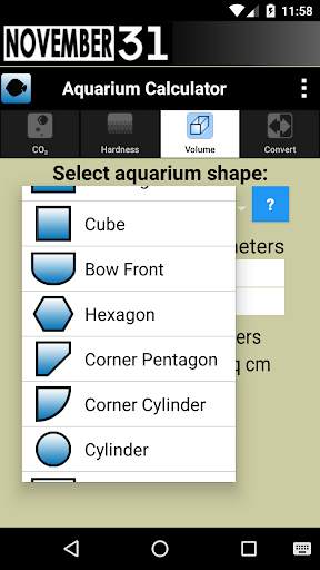 Aquarium Calculator screenshot 3