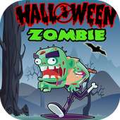 Zombie punch action game logo