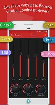 Floating Music Player- Mp3 Player, Equalizer, Bass screenshot 1