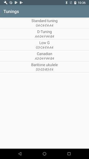 Ukulele Tuner 3 تصوير الشاشة