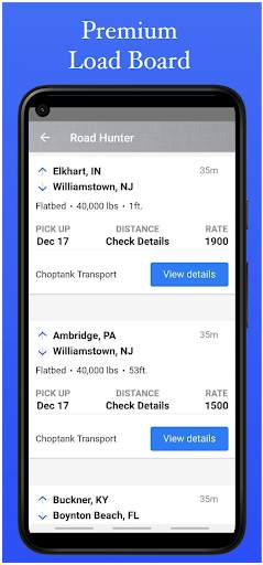 Truck Navigation, GPS - Road Hunter, Truck Stops screenshot 6
