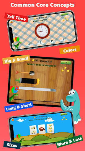 Dino Preschool Learning Games screenshot 4