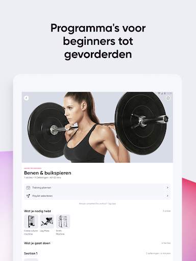 Sweat: Fitnessapp voor vrouwen screenshot 12