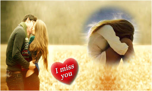 Beautiful Miss You Photo Frames screenshot 1