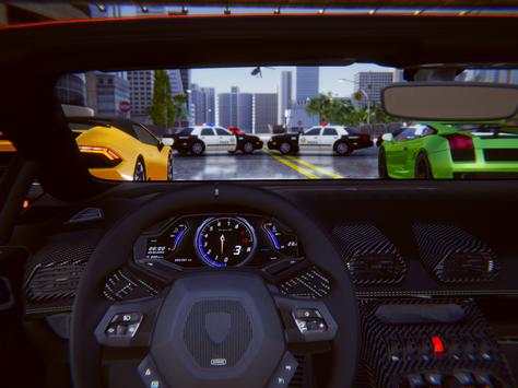 Lamborghini Car Racing Simulator City screenshot 11
