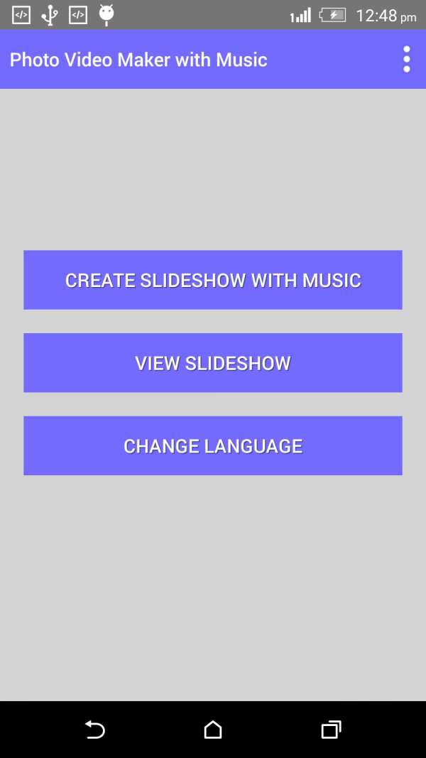 Photo Video Maker with Music screenshot 1