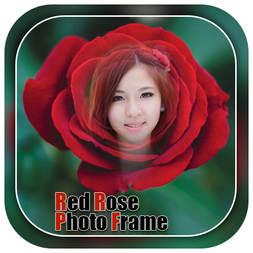 Red Rose Photo Frames icon