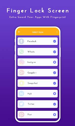 App lock : App lock fingerprint screenshot 5