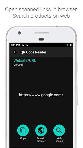 QR Code Reader & Barcode Scanner - Free, No ads screenshot 2