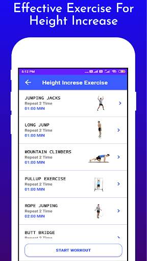Height Increase Exercise : workout height increase screenshot 4