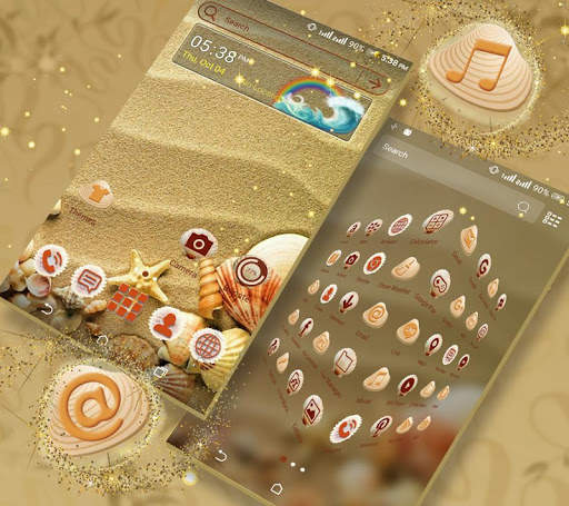 Seashell Launcher Theme screenshot 5