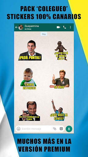 SticKanarias Lite - Stickers C screenshot 3