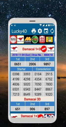 LIVE 4D Result screenshot 4