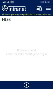 Intranet screenshot 4