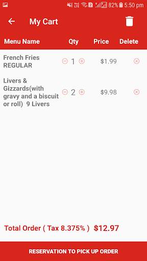Chicken Express Mobile App screenshot 7