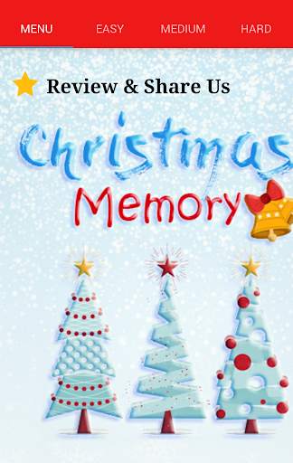 Christmas Memory Game - Matching Game screenshot 1
