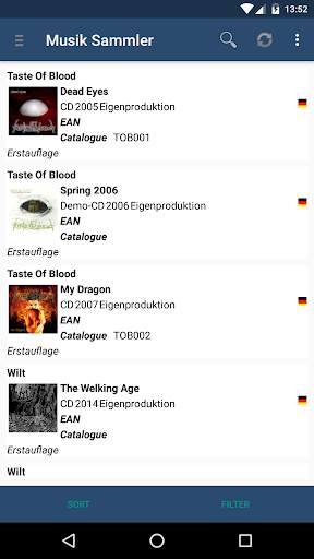 Musik Sammler (Unofficial) screenshot 1