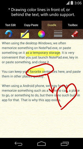 Just Notepad for Android screenshot 4