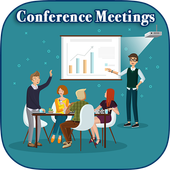 Conference meeting icon