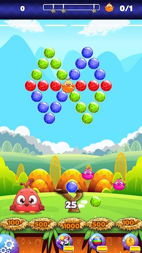 Tiny Bird Bubble Land Egg Hunt screenshot 3